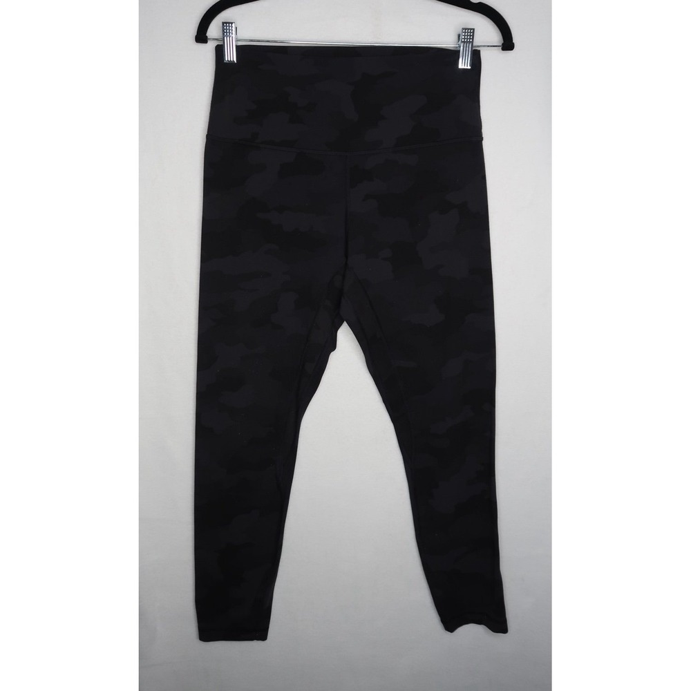 Lululemon Align High Rise Pant 25 Heritage 365 Camo Deep Coal Multi Size 10